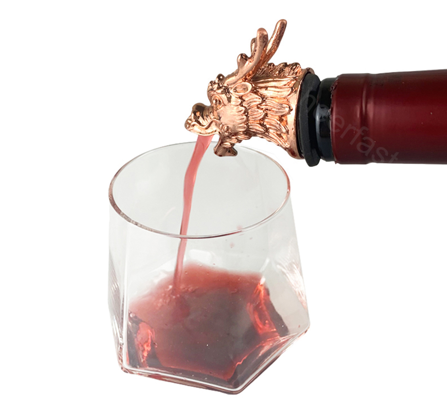 New Dragon Animal Bottle PourerWine Bottle PourersShenzhen Cheerfast